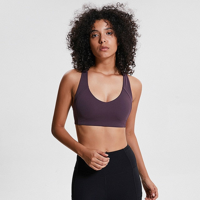 Push Up Sport - Cross Strap Bra